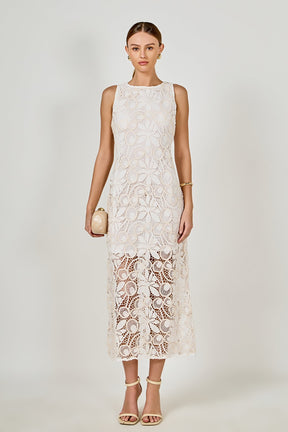 ENDLESS ROSE - Textured Maxi Dress - DRESSES available at Objectrare