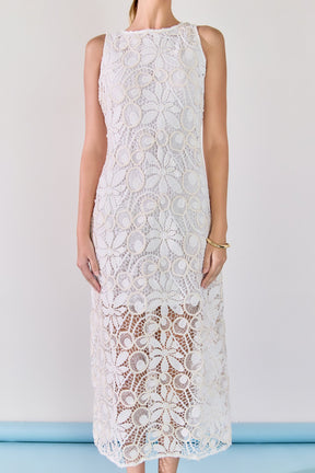 ENDLESS ROSE - Textured Maxi Dress - DRESSES available at Objectrare