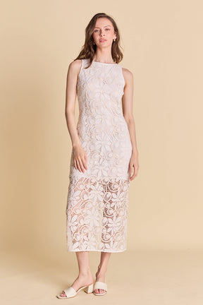 ENDLESS ROSE - Textured Maxi Dress - DRESSES available at Objectrare