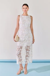 ENDLESS ROSE - Textured Maxi Dress - DRESSES available at Objectrare