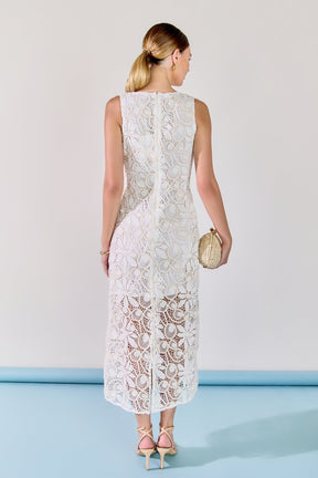 ENDLESS ROSE - Textured Maxi Dress - DRESSES available at Objectrare