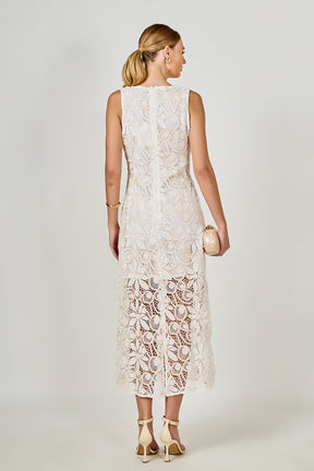 ENDLESS ROSE - Textured Maxi Dress - DRESSES available at Objectrare