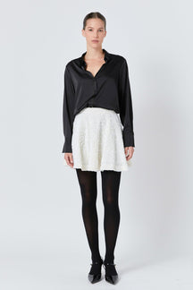 ENDLESS ROSE - Sequin Mini Skirt - SKIRTS available at Objectrare