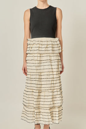 ENGLISH FACTORY - Aurelia Ruffle Dress - DRESSES available at Objectrare