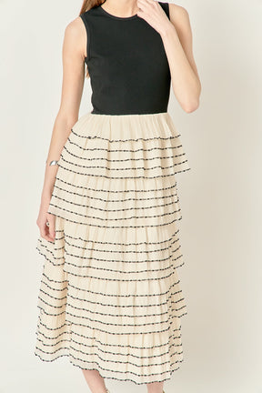ENGLISH FACTORY - Aurelia Ruffle Dress - DRESSES available at Objectrare