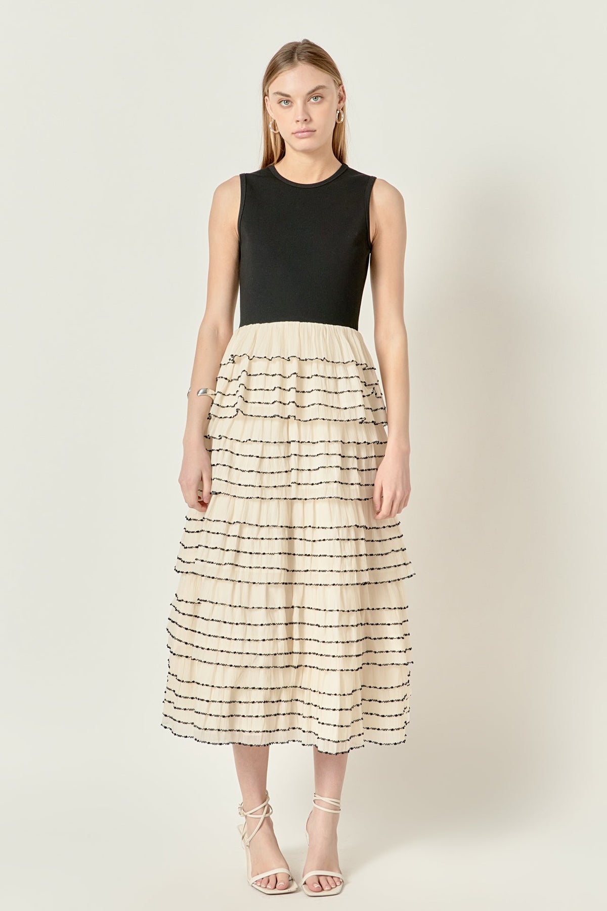 ENGLISH FACTORY - Aurelia Ruffle Dress - DRESSES available at Objectrare