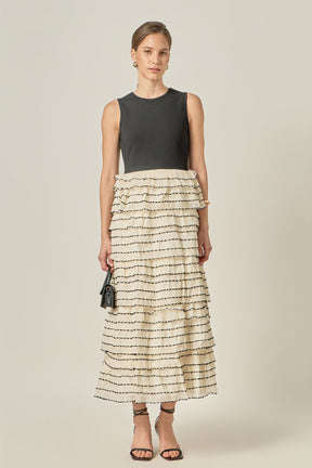 ENGLISH FACTORY - Aurelia Ruffle Dress - DRESSES available at Objectrare