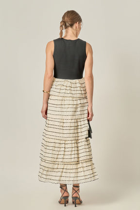 ENGLISH FACTORY - Aurelia Ruffle Dress - DRESSES available at Objectrare