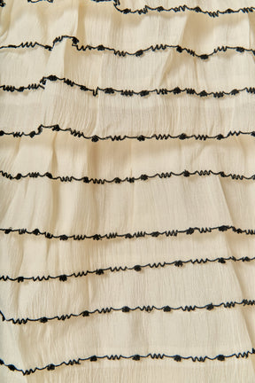 ENGLISH FACTORY - Aurelia Ruffle Dress - DRESSES available at Objectrare