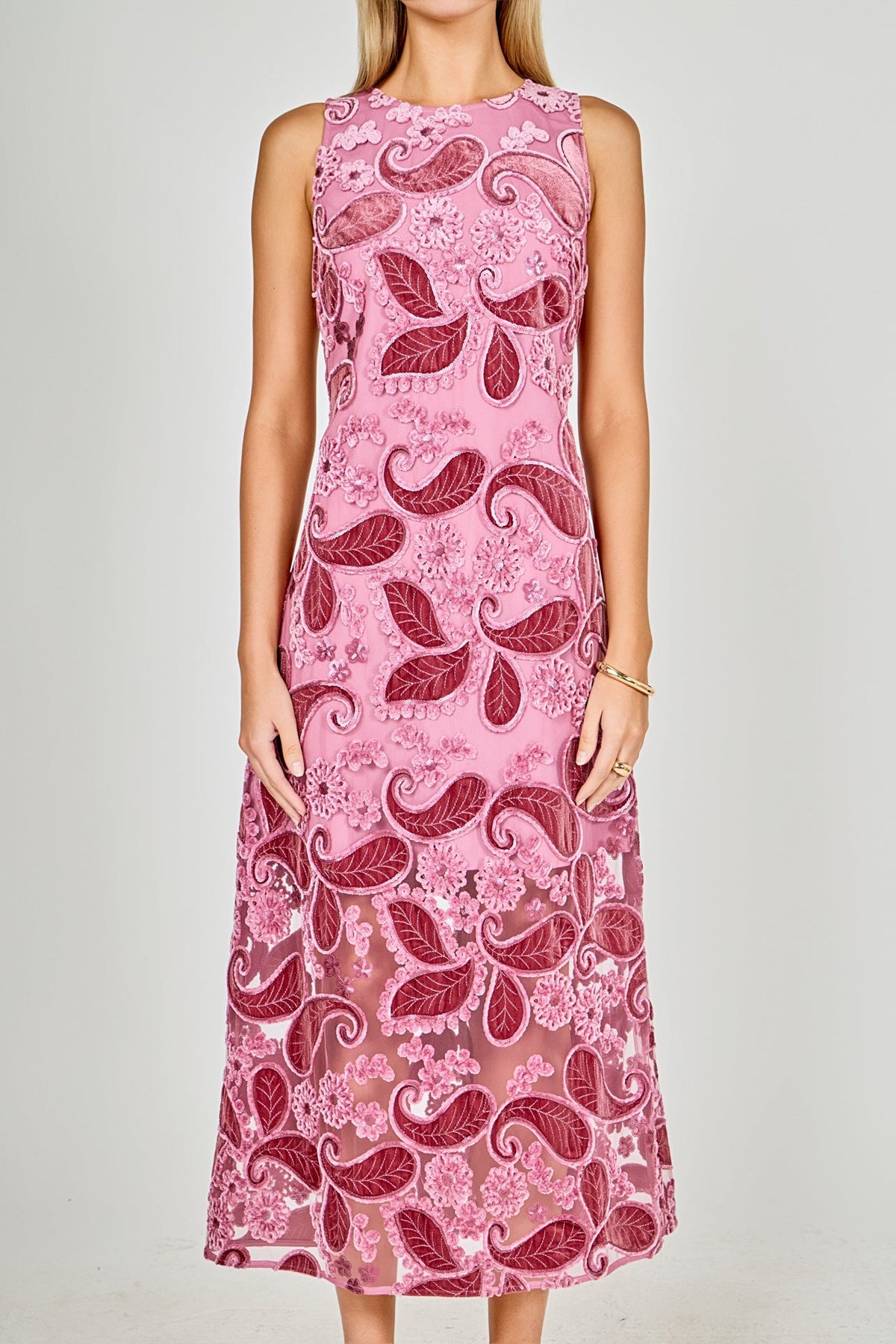 Lace Cami Maxi Dress
