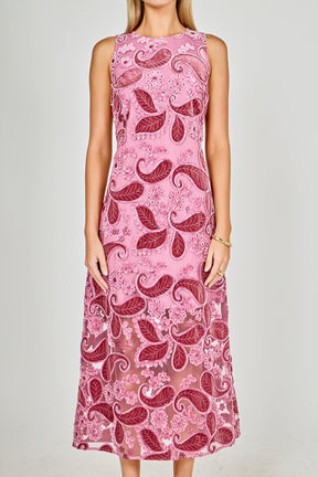 Lace Cami Maxi Dress