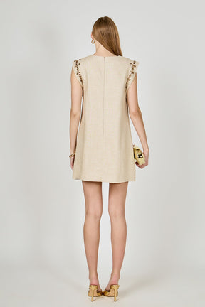ENDLESS ROSE - Beaded Mini Dress - DRESSES available at Objectrare