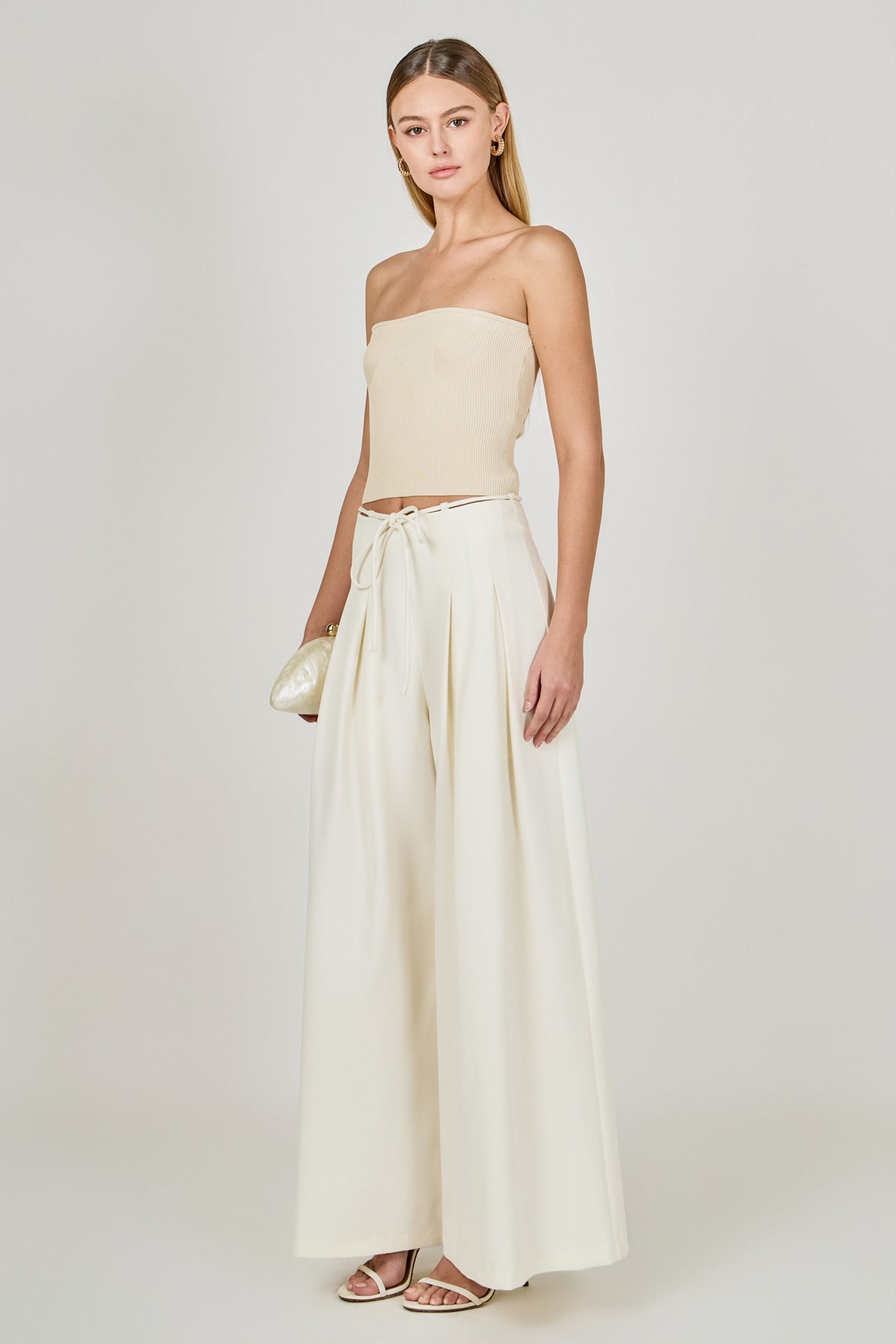 ENDLESS ROSE - High Waisted Long Pants - PANTS available at Objectrare