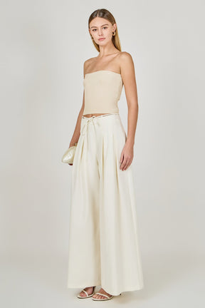 ENDLESS ROSE - High Waisted Long Pants - PANTS available at Objectrare