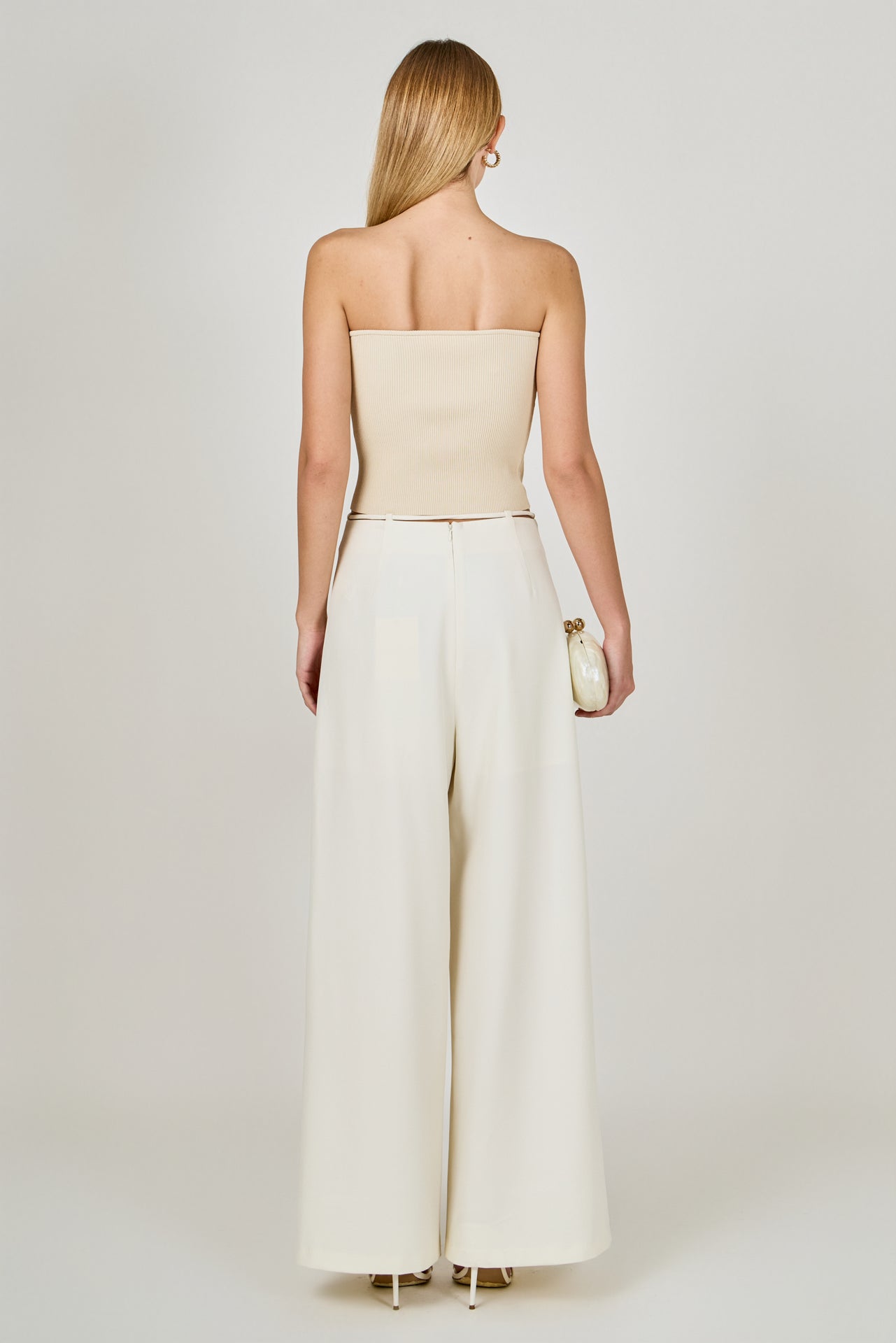 ENDLESS ROSE - High Waisted Long Pants - PANTS available at Objectrare