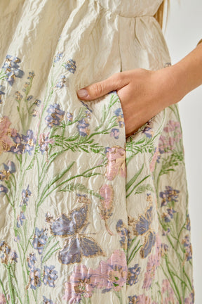 ENDLESS ROSE - Jacquard Bow Mini Dress - DRESSES available at Objectrare