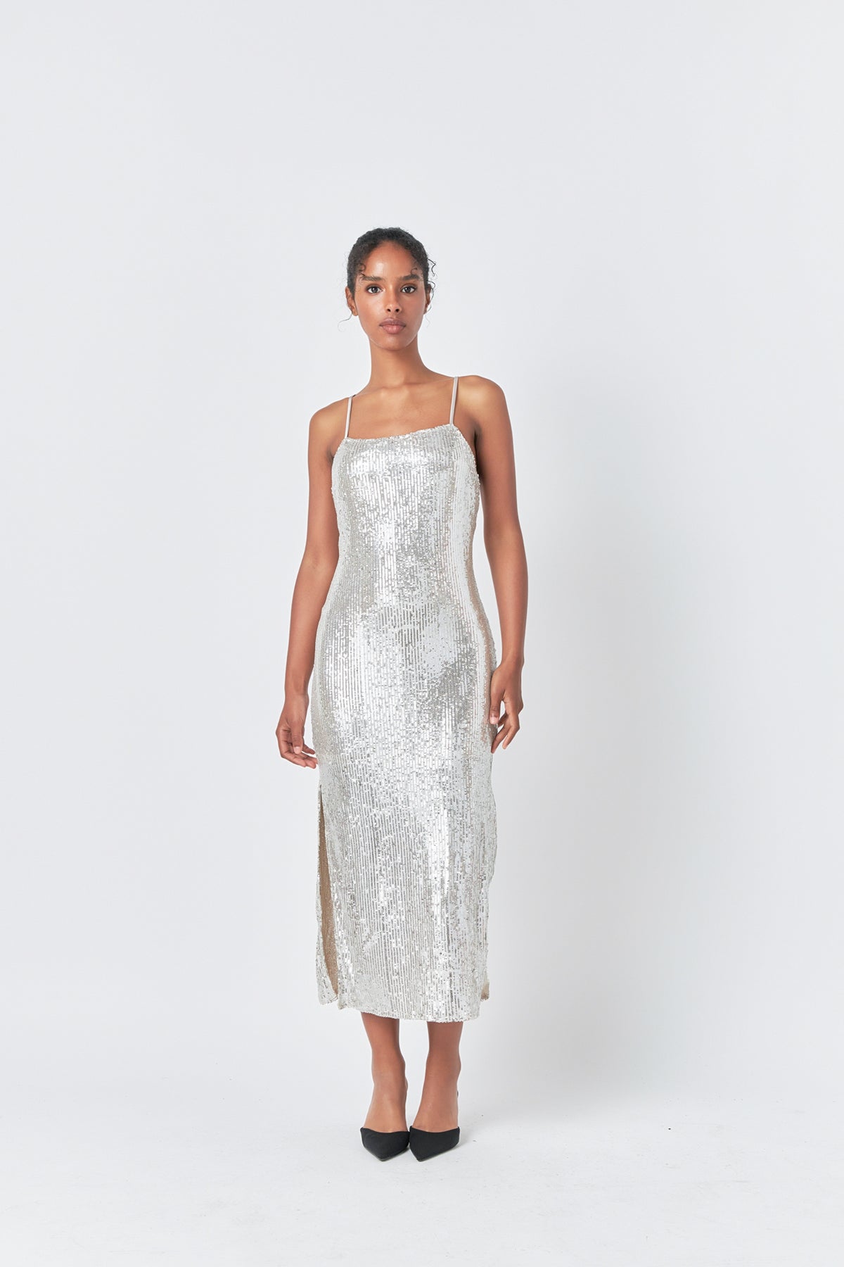 ENDLESS ROSE - Endless Rose - Sequin Slip Dress - DRESSES available at Objectrare