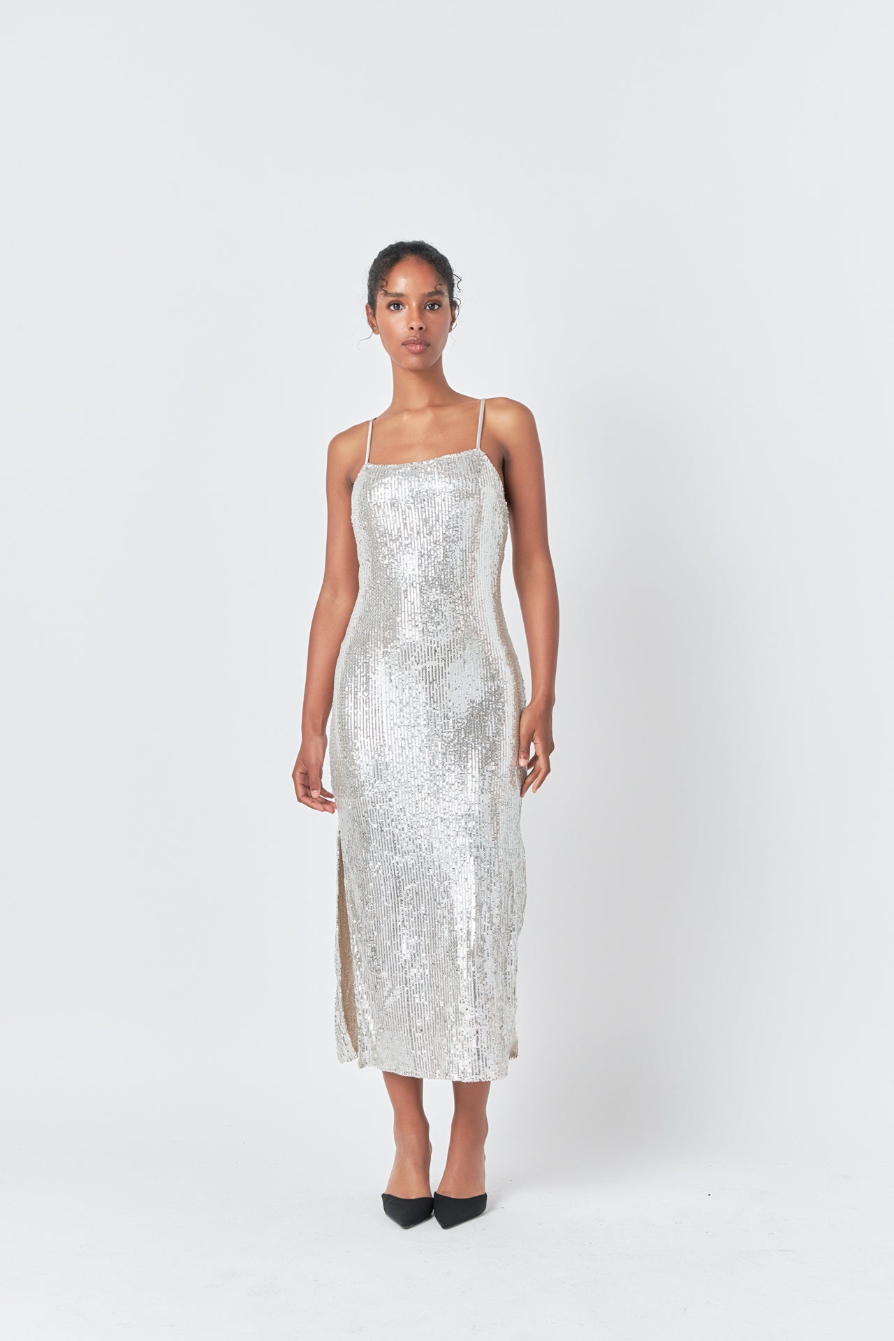 ENDLESS ROSE - Endless rose - Sequin Slip Dress - DRESSES available at Objectrare