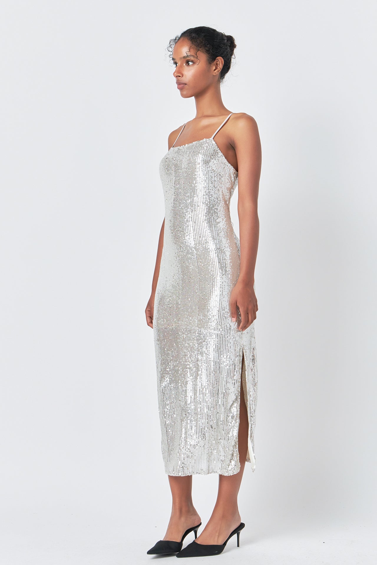 ENDLESS ROSE - Endless Rose - Sequin Slip Dress - DRESSES available at Objectrare