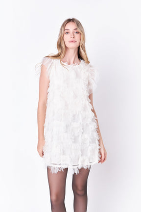 Embellished Mini Dress