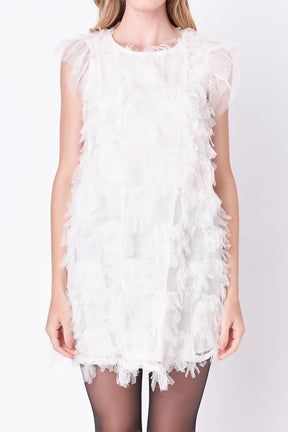 ENGLISH FACTORY - English Factory - Embellished Mini Dress - DRESSES available at Objectrare