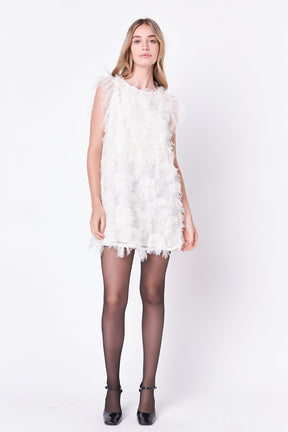 ENGLISH FACTORY - English Factory - Embellished Mini Dress - DRESSES available at Objectrare