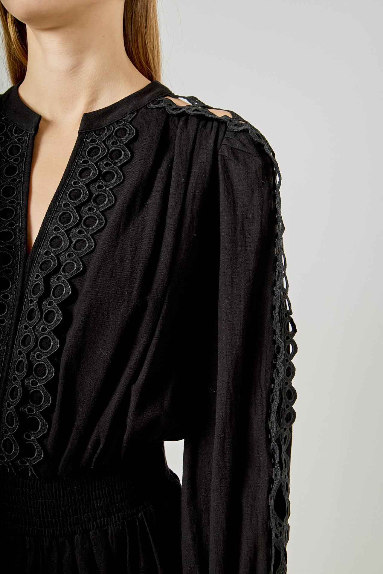 ENDLESS ROSE - Lace Trim Mini Dress - DRESSES available at Objectrare