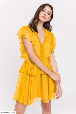 ENDLESS ROSE - Solid Mini Dress - DRESSES available at Objectrare