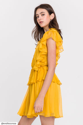 ENDLESS ROSE - Solid Mini Dress - DRESSES available at Objectrare