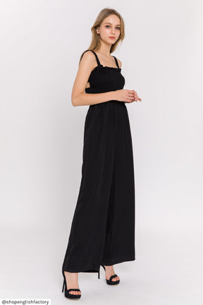 Elastic Strap Detail Jumpsuit