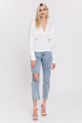 ENDLESS ROSE - Women Woven Blouse - TOPS available at Objectrare