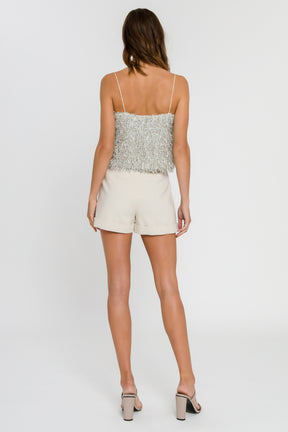 Fringed Cami Top