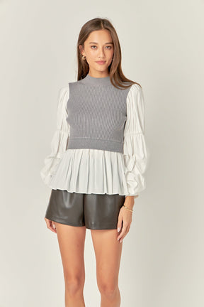 Mixed Media Top