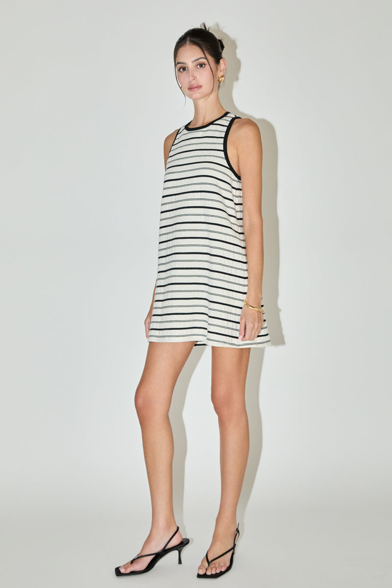Striped Mini Dress
