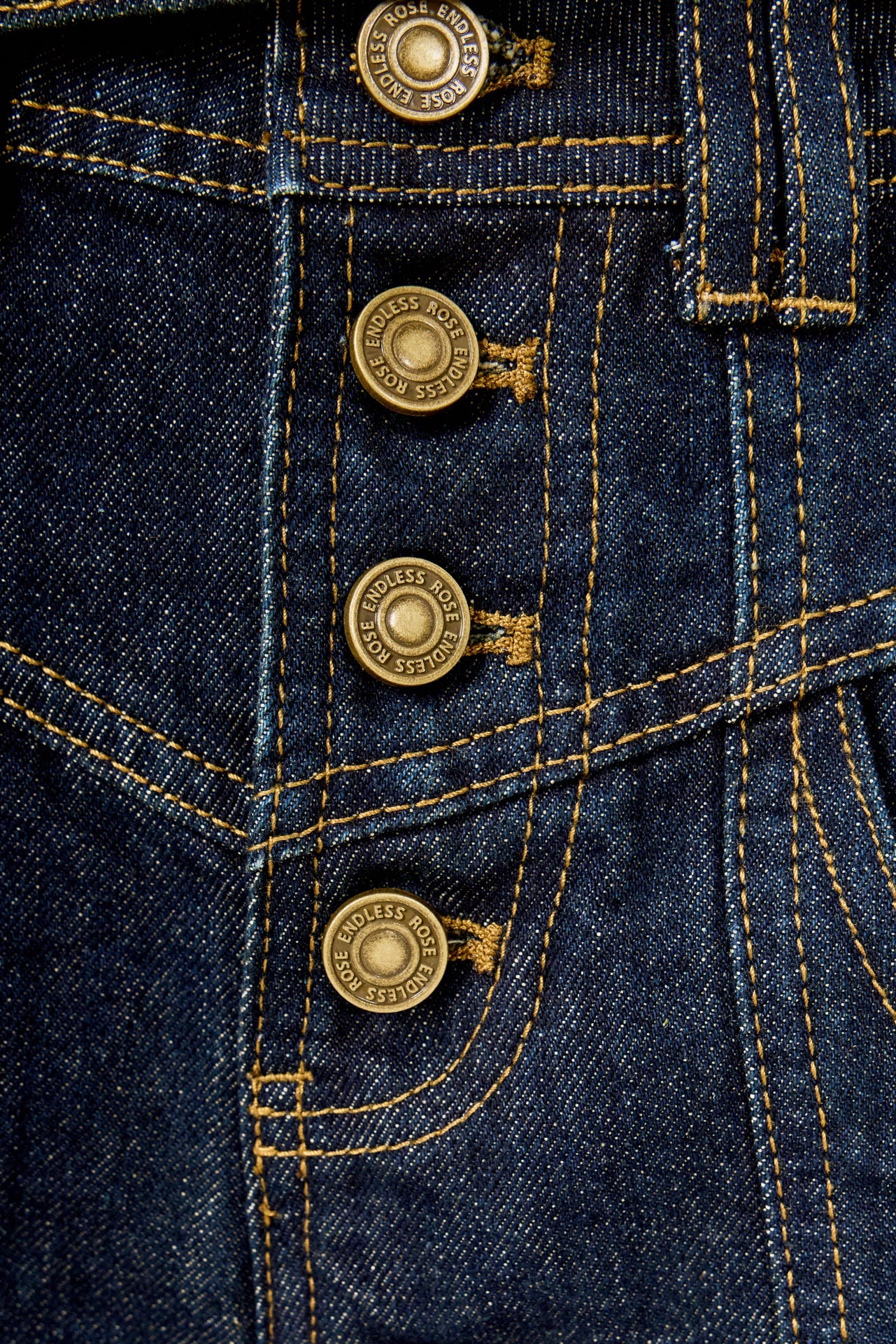 High Waisted Denim Shorts