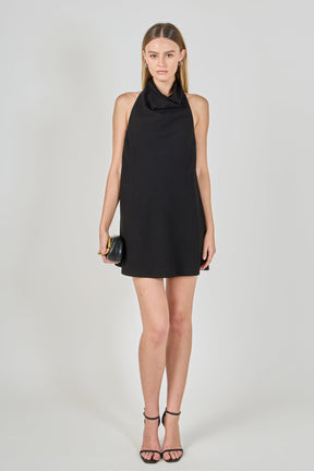 ENDLESS ROSE - Halter Neck Mini Dress - DRESSES available at Objectrare