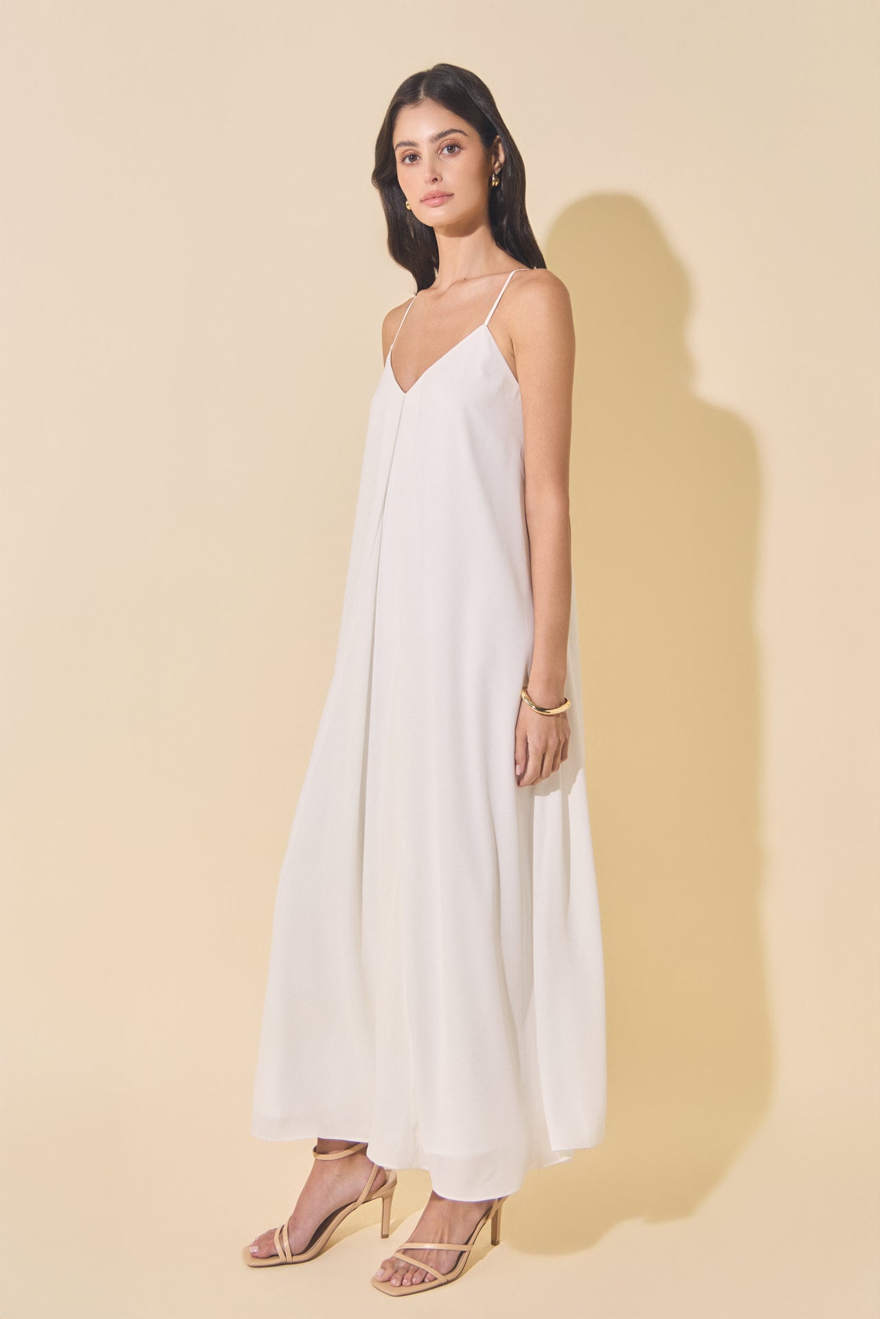 MARSY - Chiffon Maxi Dress - DRESSES available at Objectrare