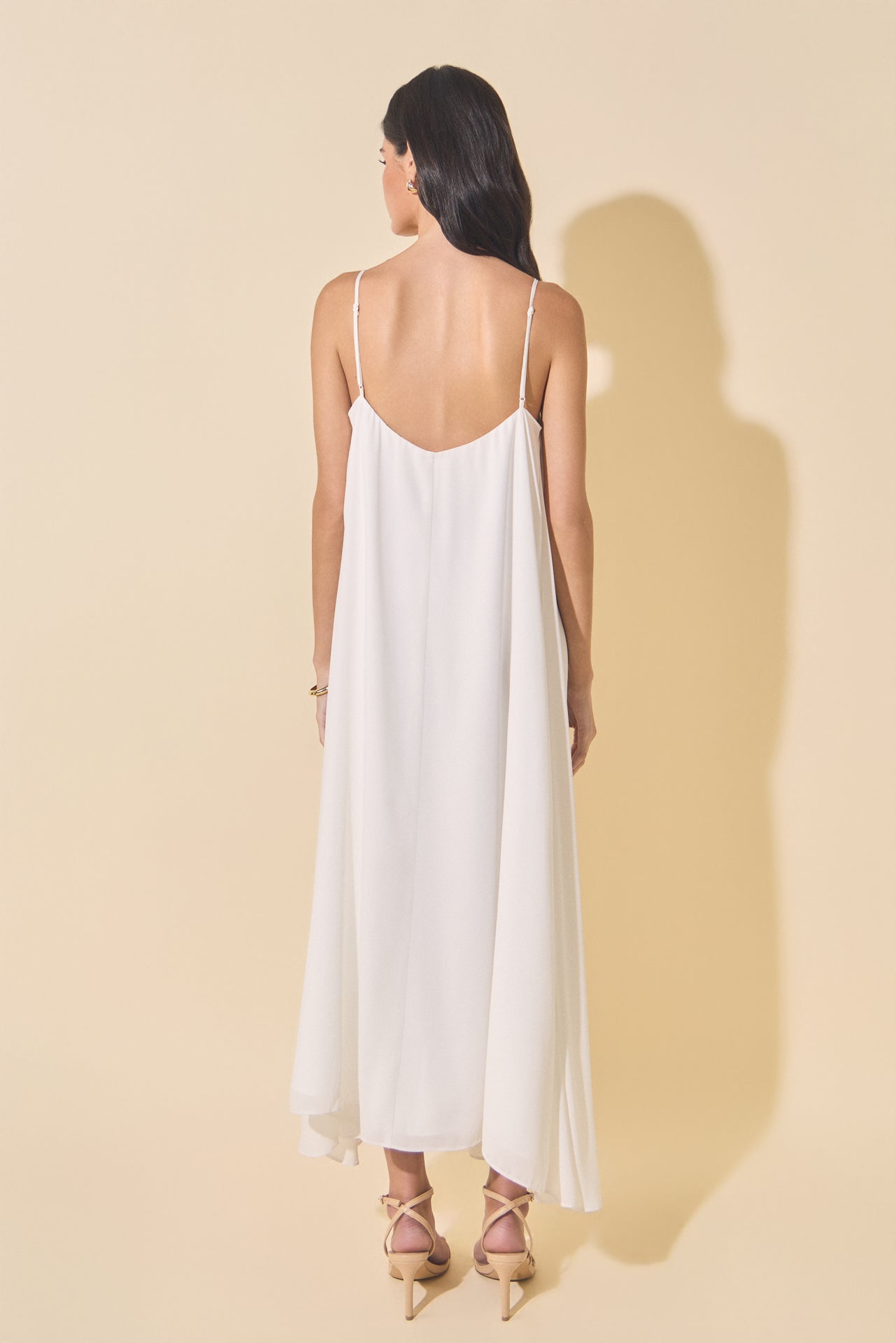 MARSY - Chiffon Maxi Dress - DRESSES available at Objectrare