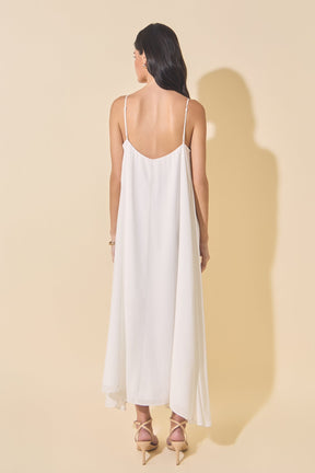 MARSY - Chiffon Maxi Dress - DRESSES available at Objectrare
