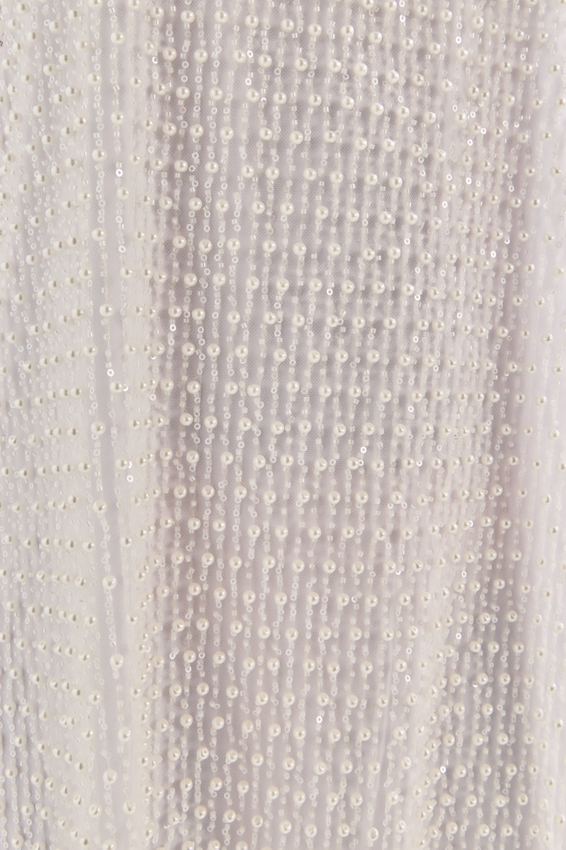 MARSY - Pearl Embellished Mini Dress - DRESSES available at Objectrare