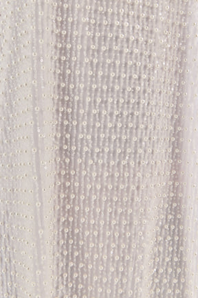 MARSY - Pearl Embellished Mini Dress - DRESSES available at Objectrare