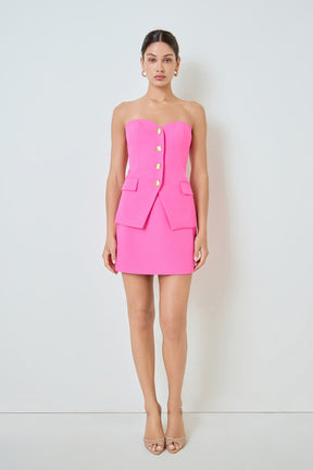 MARSY - Mini Skirt - SKIRTS available at Objectrare