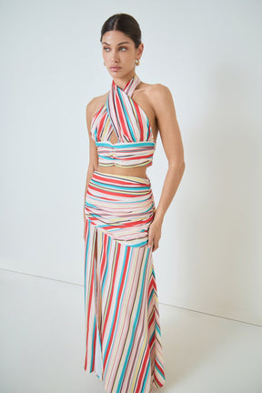 Cropped Halter Top