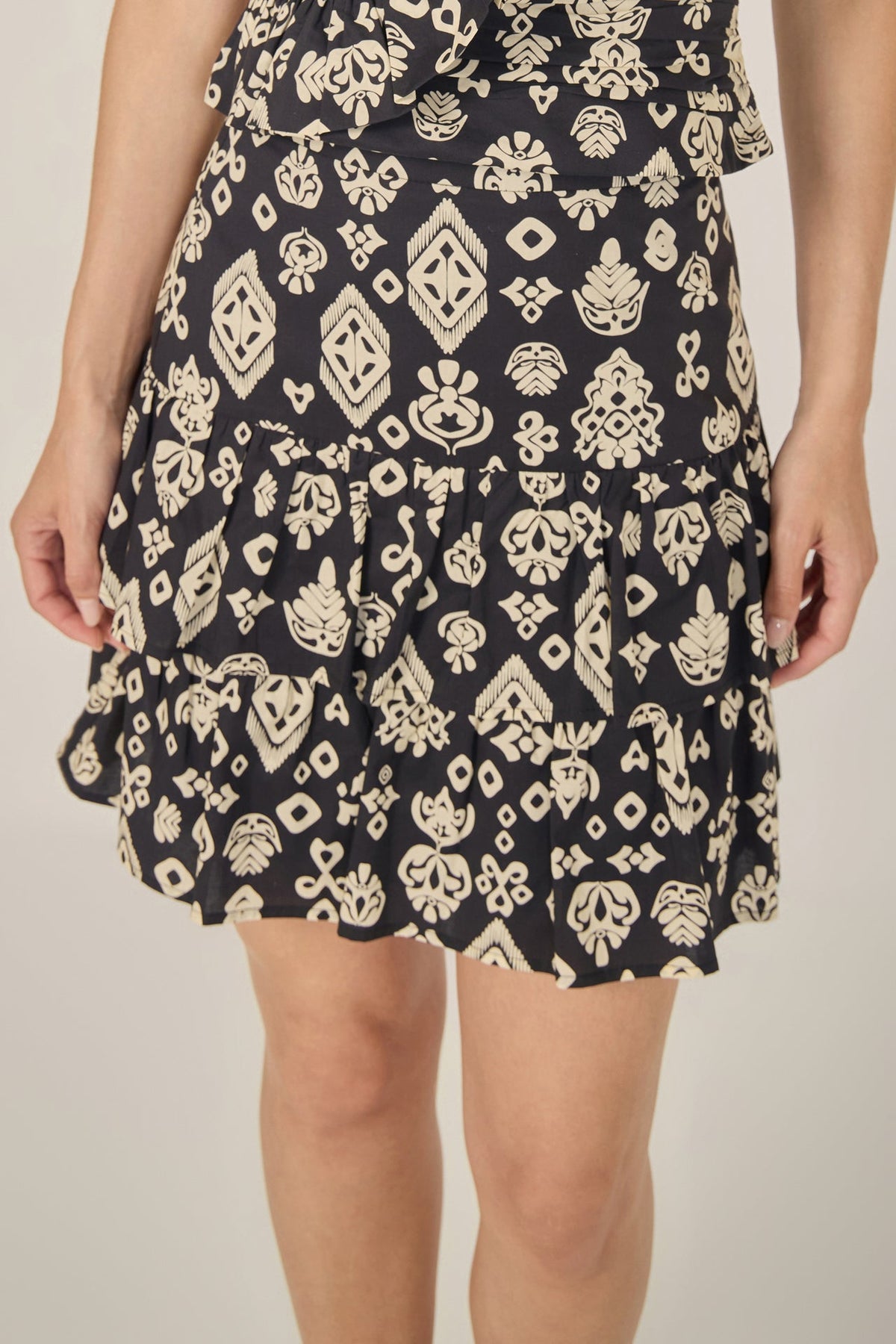 Tiered Ruffle Skirt