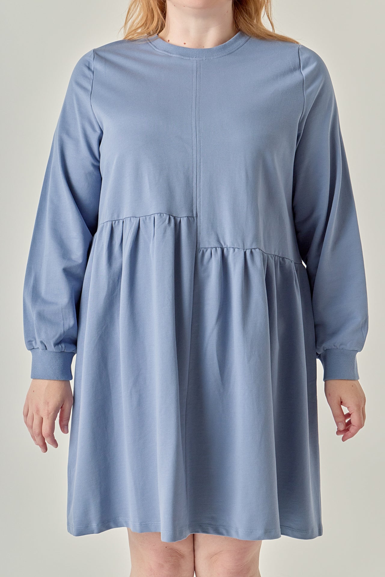 ENGLISH FACTORY - Knit Unbalanced Seam Dress - DRESSES available at Objectrare