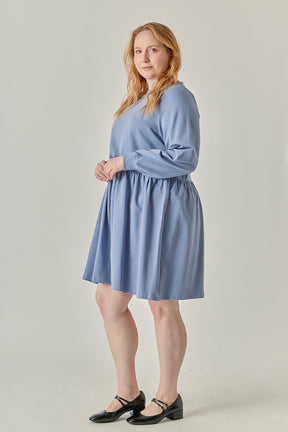ENGLISH FACTORY - Knit Unbalanced Seam Dress - DRESSES available at Objectrare