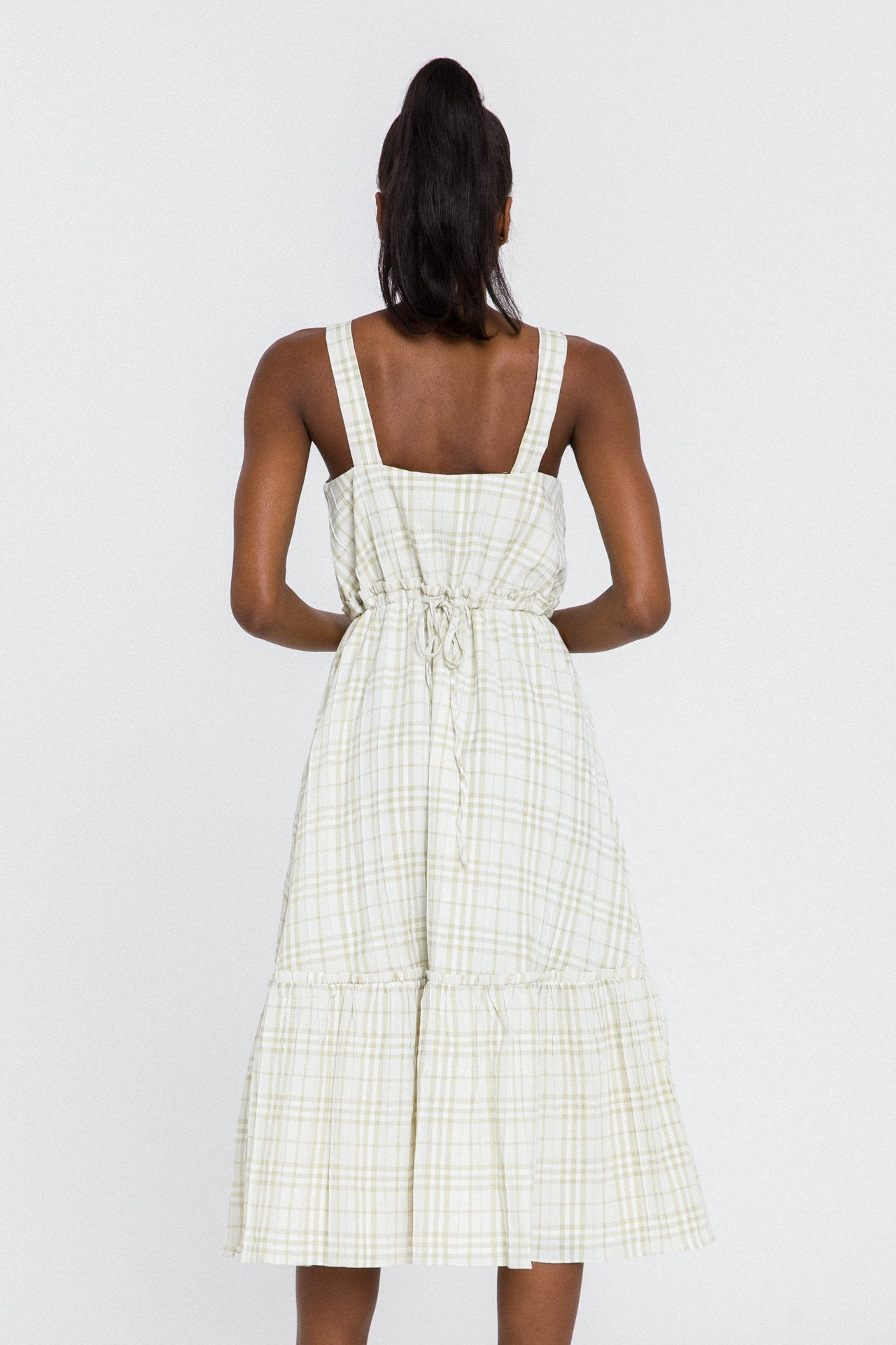 ENGLISH FACTORY - Sleeveless Midi Dress - DRESSES available at Objectrare