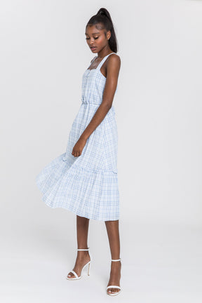 ENGLISH FACTORY - Sleeveless Midi Dress - DRESSES available at Objectrare