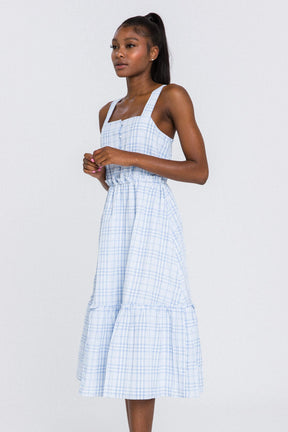 ENGLISH FACTORY - Sleeveless Midi Dress - DRESSES available at Objectrare
