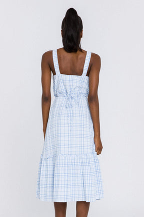 ENGLISH FACTORY - Sleeveless Midi Dress - DRESSES available at Objectrare